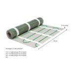 Afmetingen Magma elektrische vloerverwarming