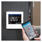 Elektrische vloerverwarming thermostaat Helios 640 met wifi Tuya app