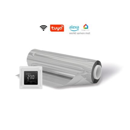 Magma-Alu elektrische-vloerverwarmingsmat met Helios-650 thermostaat