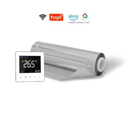 Magma-Alu elektrische-vloerverwarmingsmat met Helios-640 thermostaat